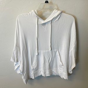 Crop workout hoodie